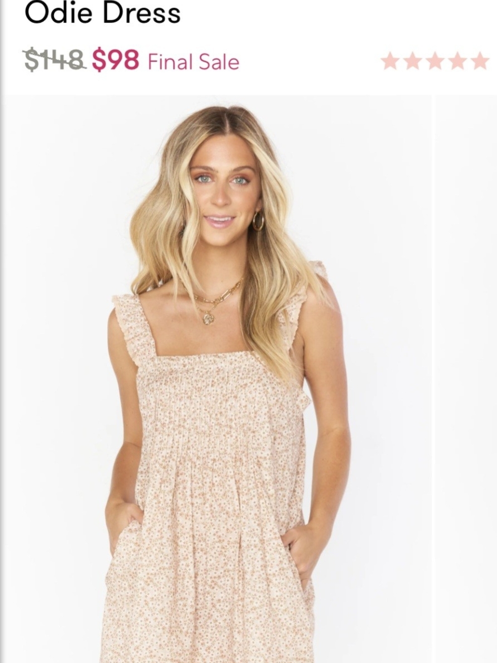 NWT Show Me Your Mu Mu Odie Dress